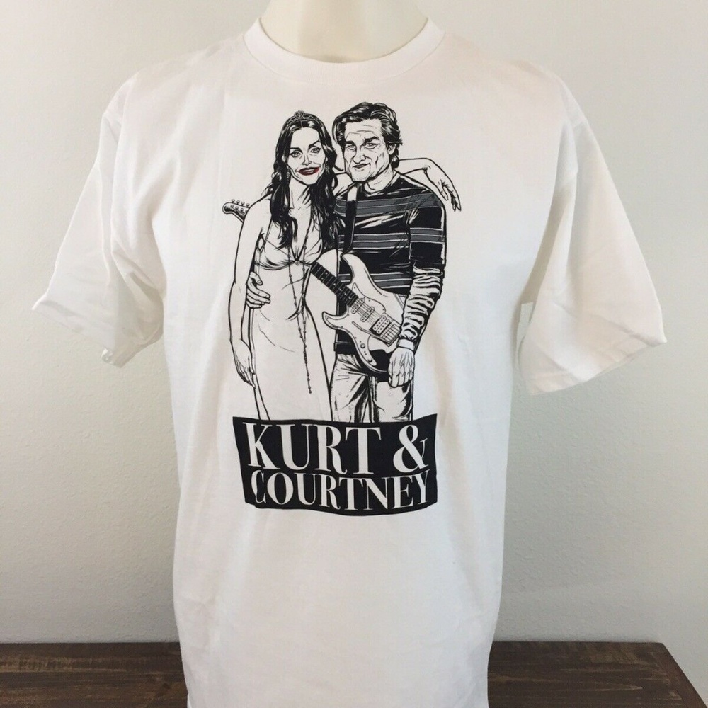 Fifty24SF Gallery Kurt & Courtney T Shirt Men's M